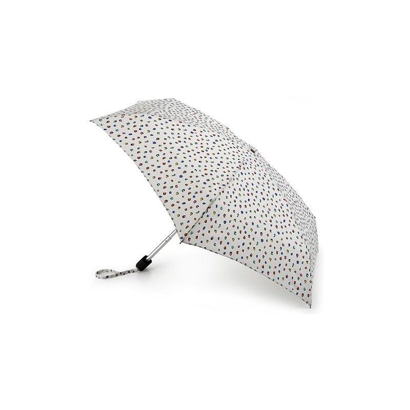 Fulton dámský skládací deštník Tiny 2 CANDY LEOPARD L501