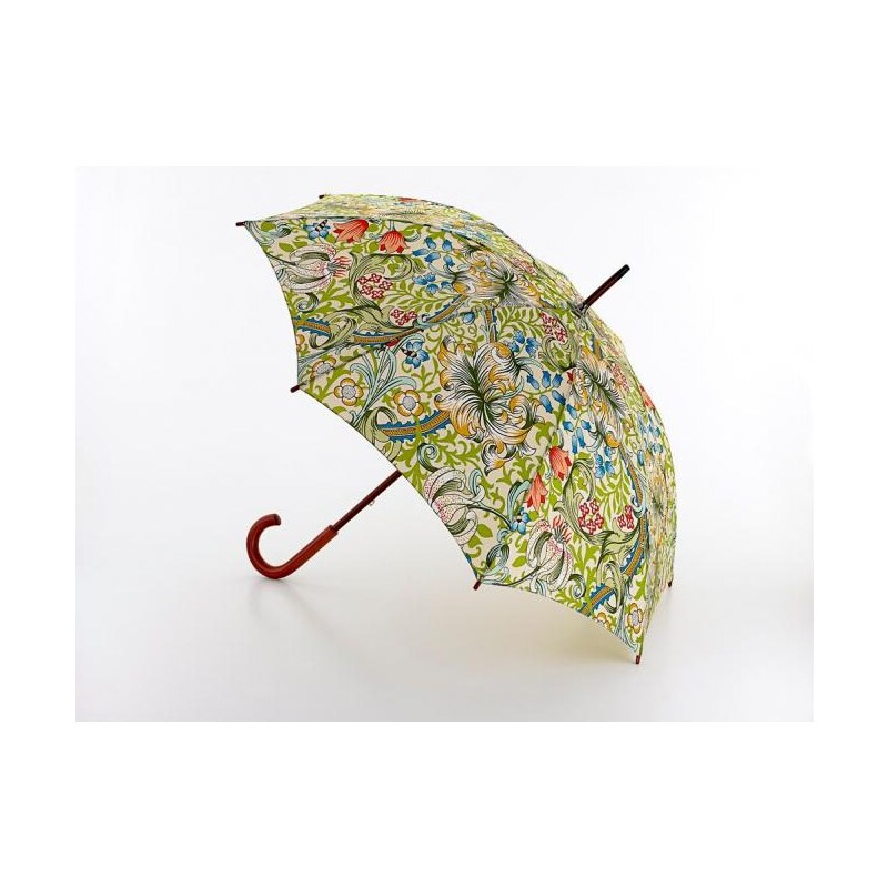 Fulton dámský holový deštník William Morris Kensington 2 Golden Lily L788