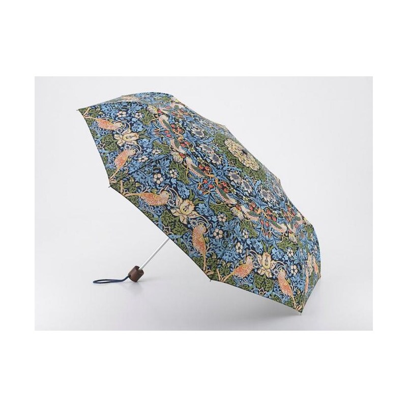 Fulton dámský skládací deštník William Morris Minilite 2 STRAWBERRY THIEF L757