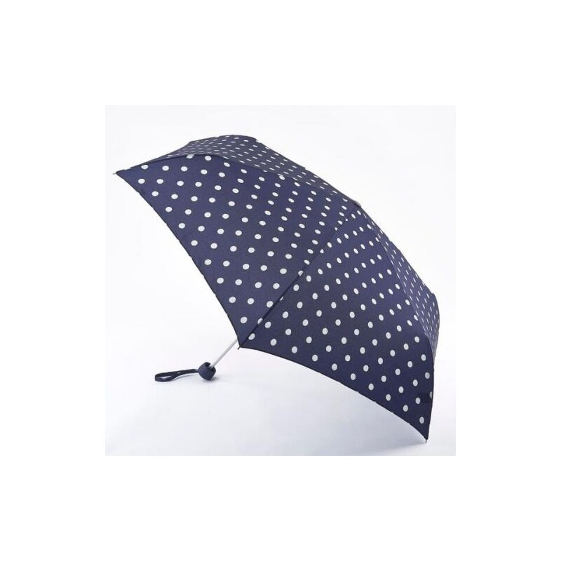Fulton dámský skládací deštník Cath Kidston Minilite 2 SPOT NAVY L768