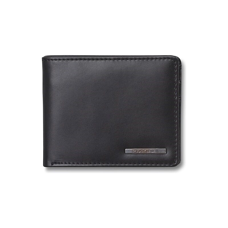 peněženka DAKINE - Agent Leather Wallet Black Black (BLACK)