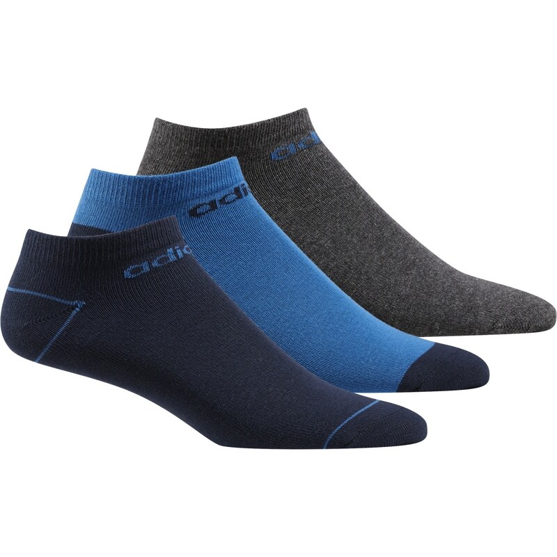Ponožky adidas Colorblock 3Pp Ped Socks modrá