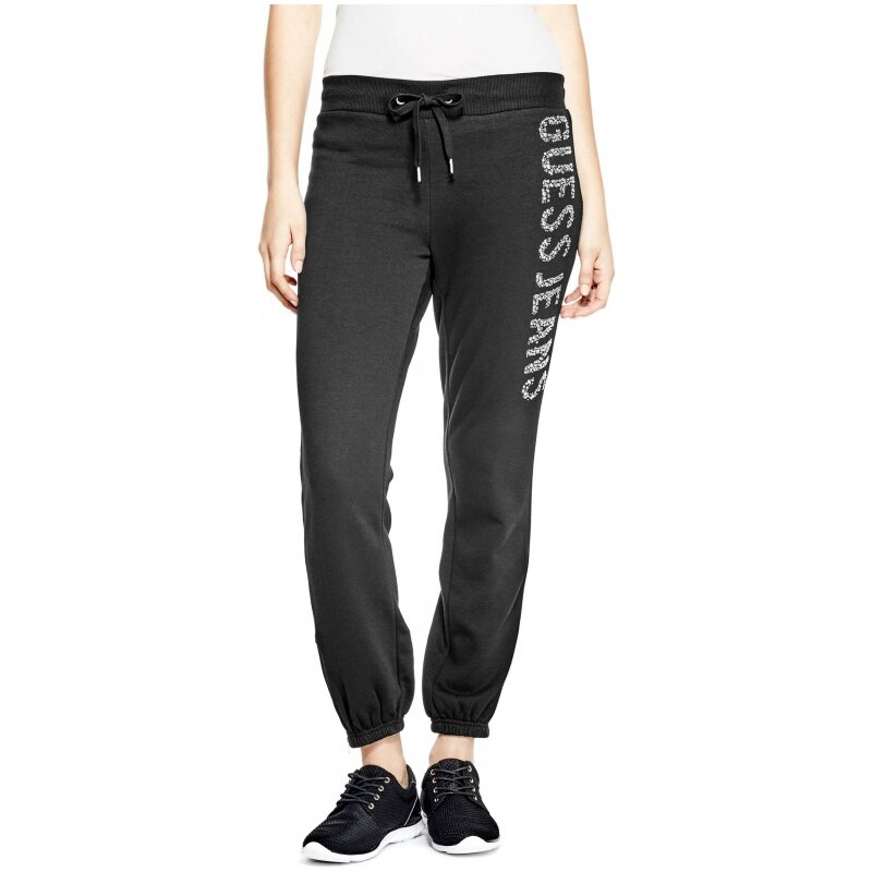 GUESS GUESS Avarie Ankle-Zip Joggers - jet black