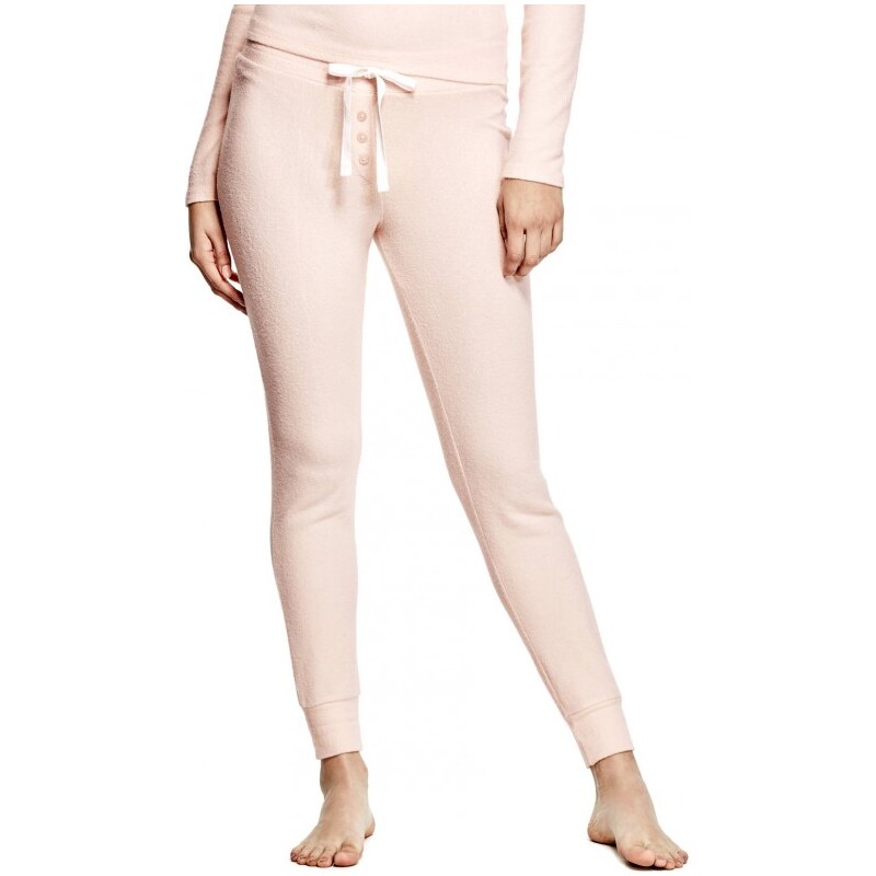 GUESS Holly Pajama Pants - light powder pink