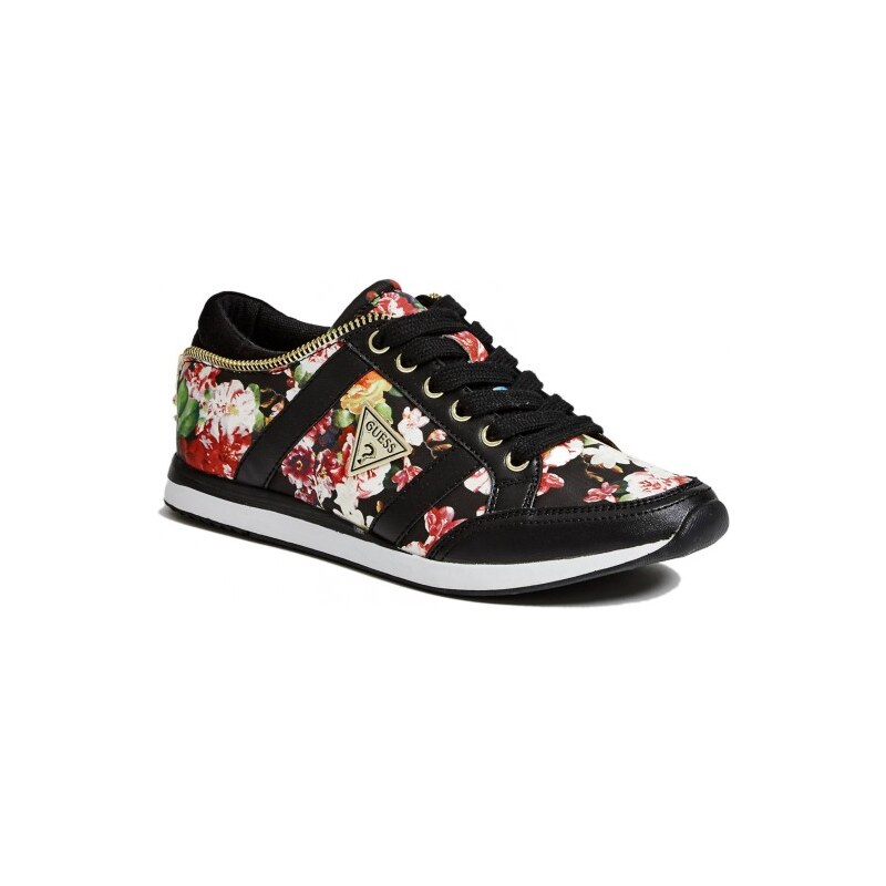 GUESS GUESS Blaney Floral Low-Top Sneakers - black multi