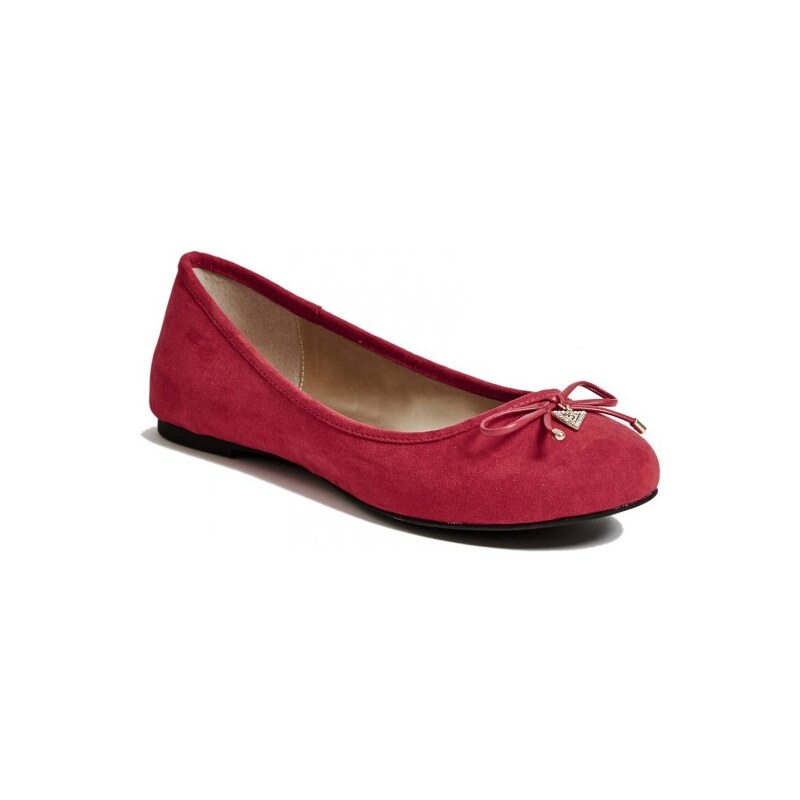 GUESS GUESS Gracie Flats - red suede