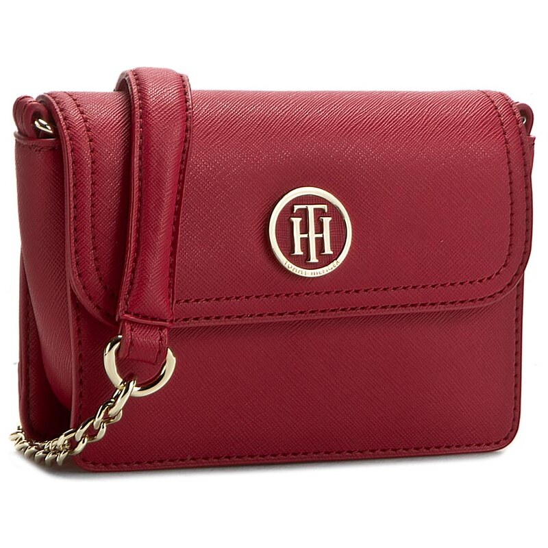 Kabelka TOMMY HILFIGER - American Icon Mini Crossover Saffiano AW0AW03294 603