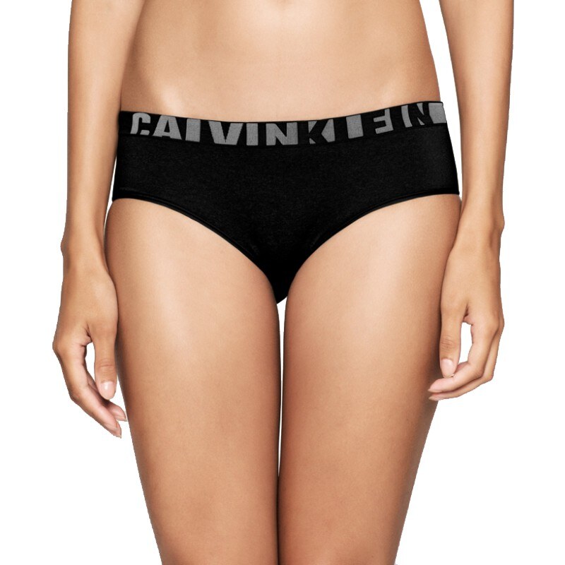 Dámské kalhotky Calvin Klein Seamless hipster černé