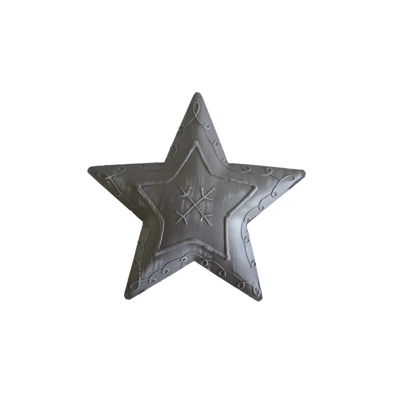 StarDeco Hvězda šedá