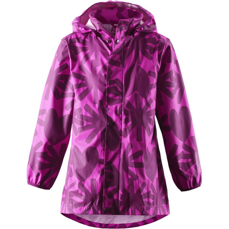 Reima Dívčí nepromokavý kabát Kaste - růžový