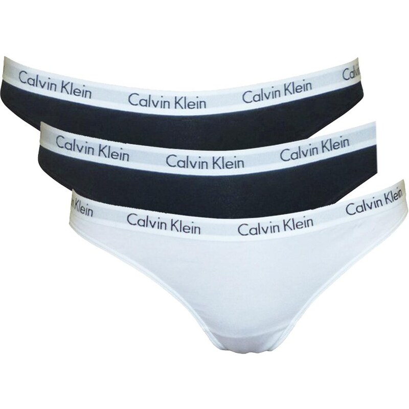 Calvin Klein Thongs Kalhotky - 3 balenie