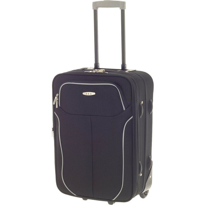 Cestovní kufr d&n S 9050-01 černá