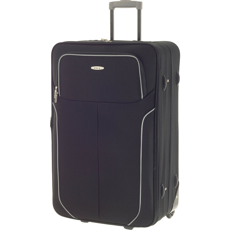 Cestovní kufr d&n L 9070-01 černá