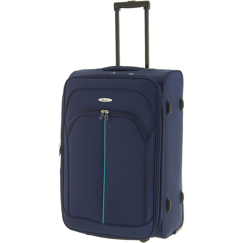 Cestovní kufr d&n M 7260-16 modrá