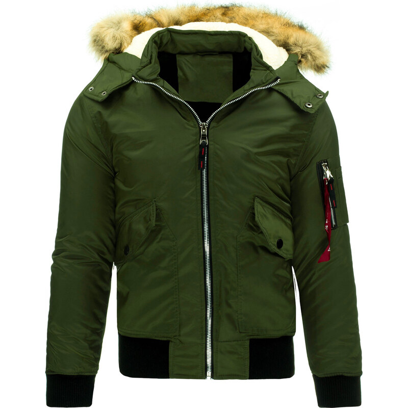 Coolbuddy Pánská zimní bunda s kapucí 9462