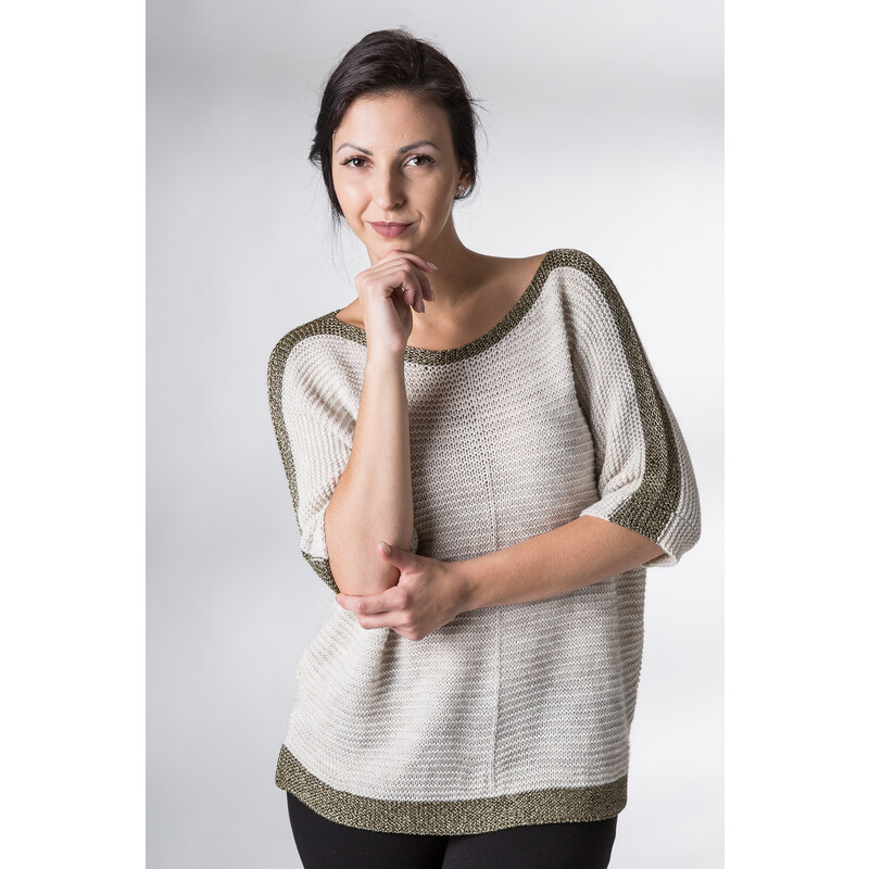 SHOPHYL Dámský svetr Heartbreaker Sweater, bílý