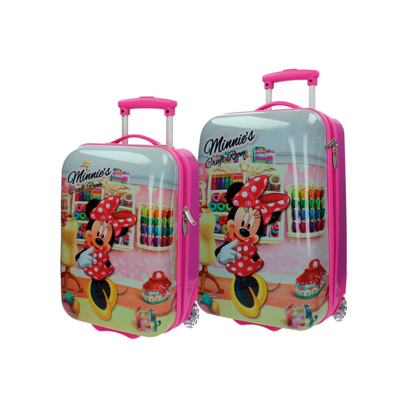 Sada cestovních kufrů ABS Minnie Craft Room 48/55