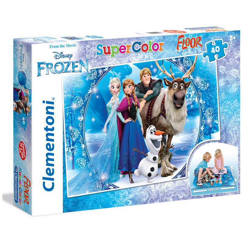 CLEMENTONI Puzzle Supercolor 40 - Frozen