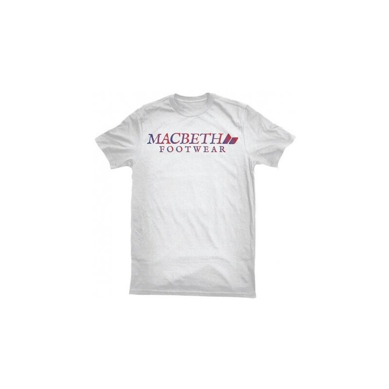 Macbeth Vintage Logo White/Gradient