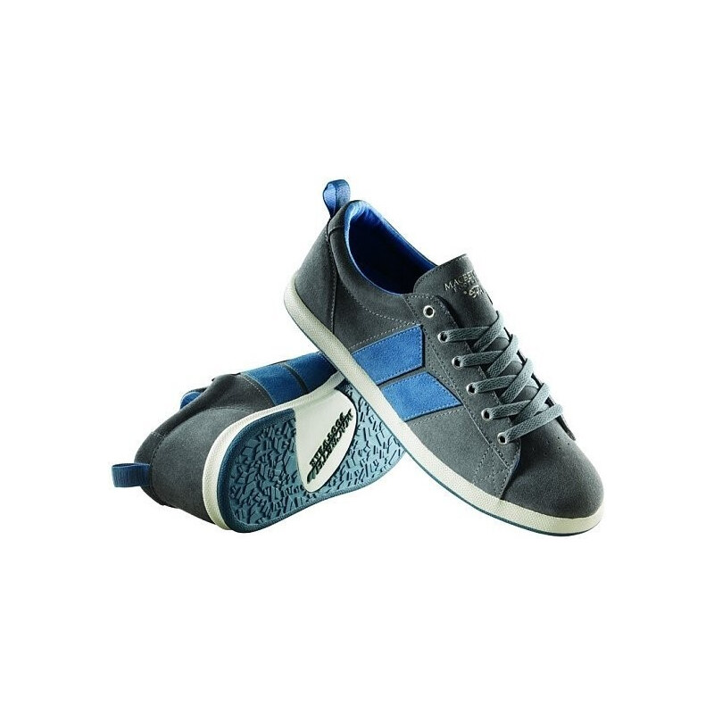 Macbeth London Dark grey/Muted cobalt