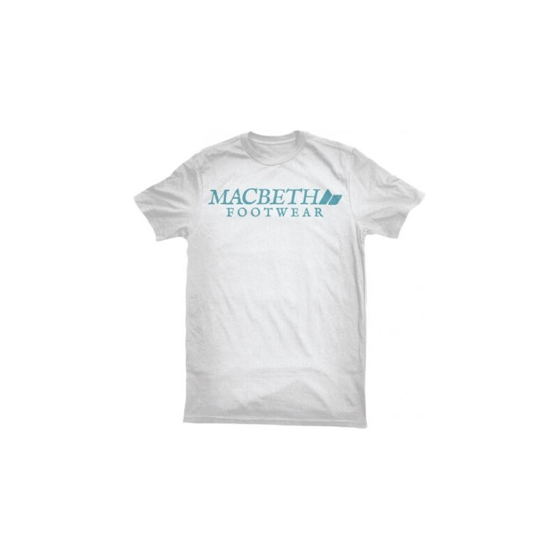 Macbeth Vintage Logo White