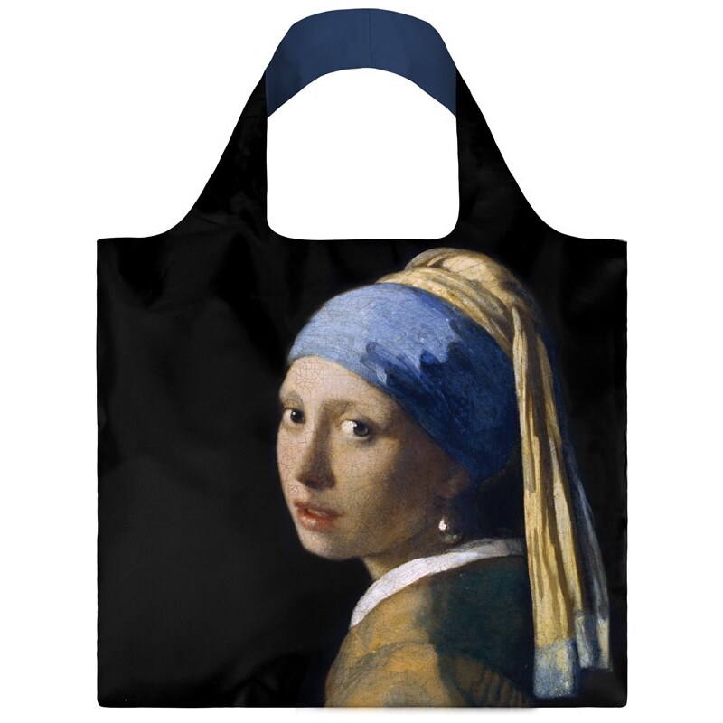 ekologická nákupní taška LOQI Museum,Vermmer-Girl with a Pearl Earring