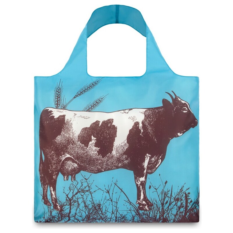 ekologická nákupní taška LOQI Farm Cow