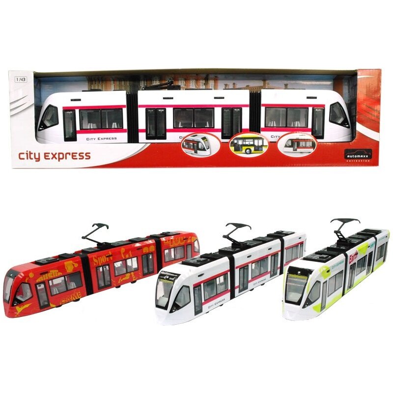Joy City Tramvaj - model 1:43 - Bílá