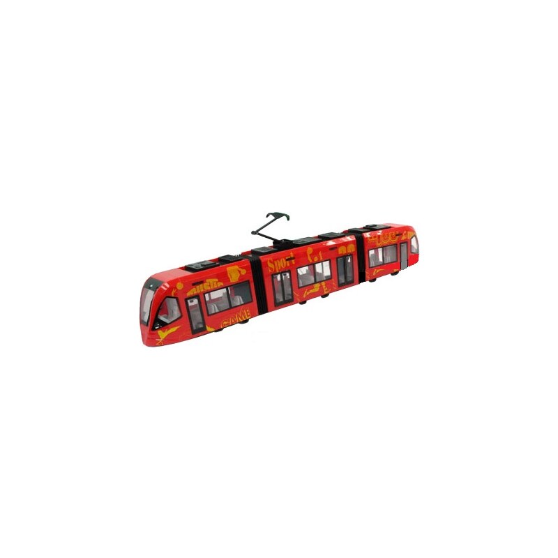 Joy City Tramvaj - model 1:43 - Červená