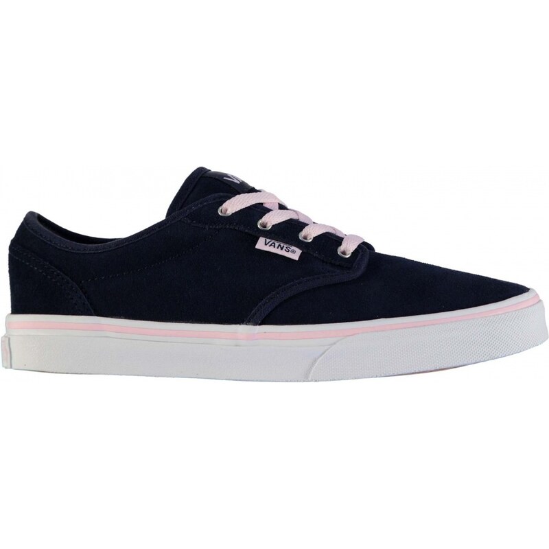 Vans Atwood Suede Trainers Girls, blue/lilac