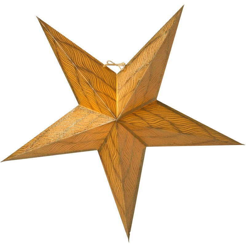 Závěsná svítící hvězda Anis Gold 66 cm