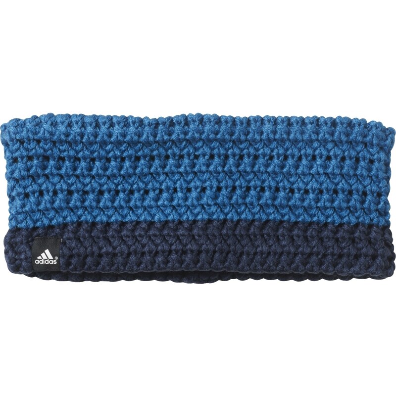 Čelenky adidas Chunky Knit Headband modrá