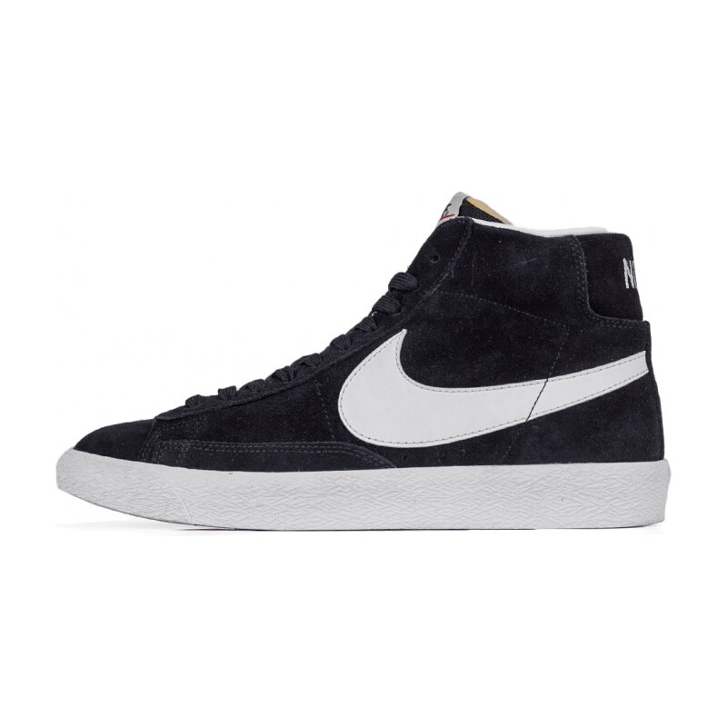 Sneakers - tenisky Nike Blazer Mid-Top Premium Black / White - Gum Light Brown