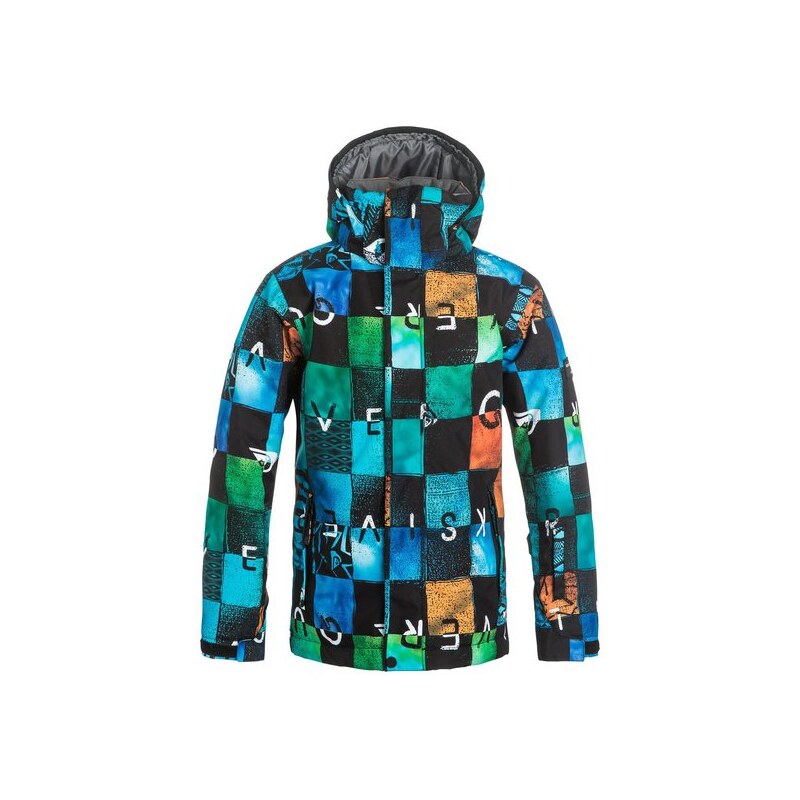Dětská zimní bunda Quiksilver Mission print youth jacket chakalapaki origin 16