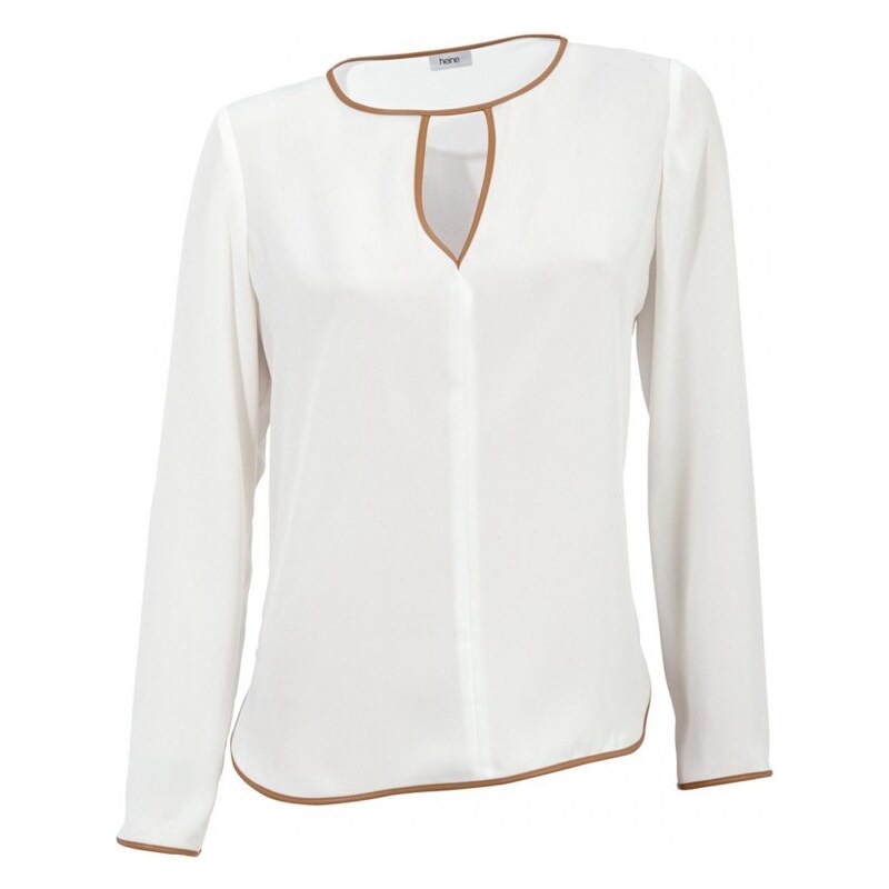 Heine Chiffon blouse, cream