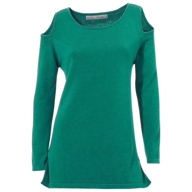 Ashley Brooke Sweatshirt, emerald green