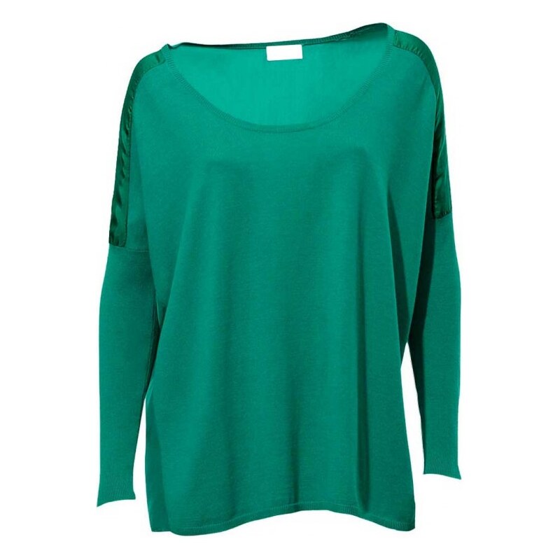 PATRIZIA DINI Sweatshirt, emerald green