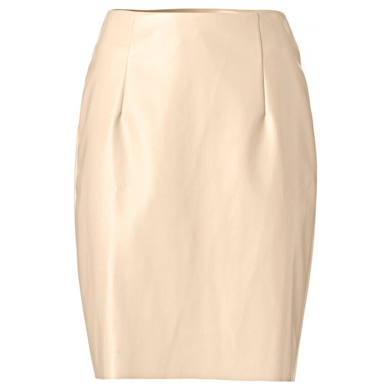 Travel Couture by Heine Faux leather skirt, apricot