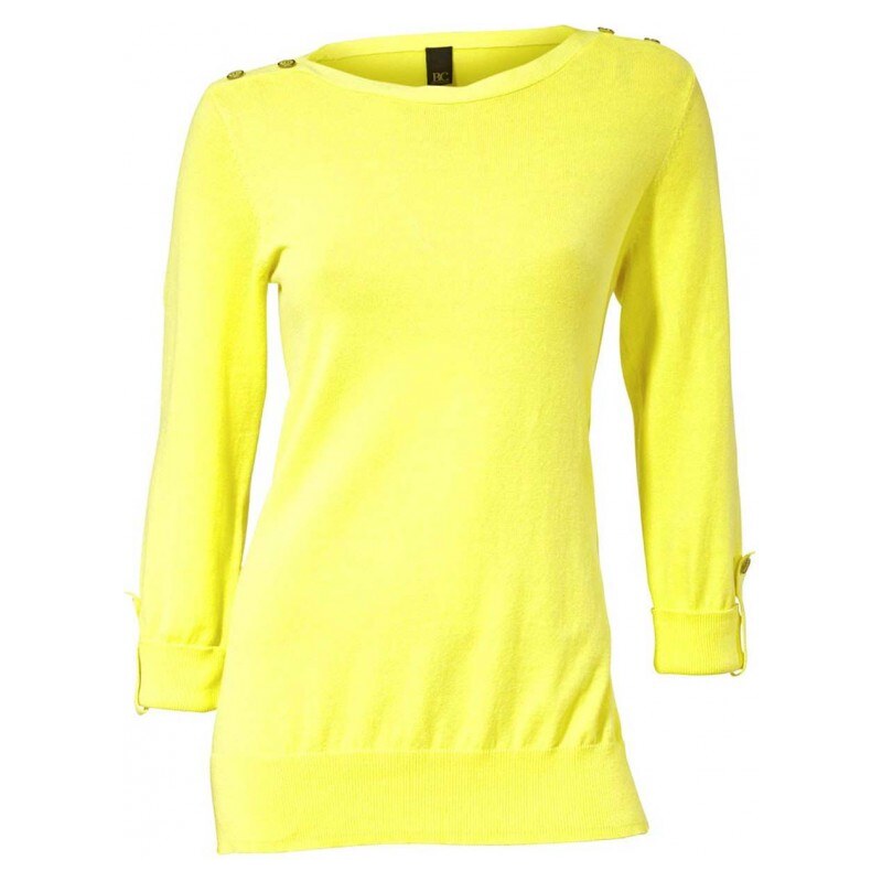 Heine - Best Connections Sweatshirt, lemon