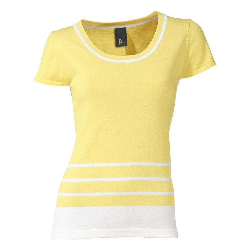 Heine - Best Connections Sweatshirt, yellow-white