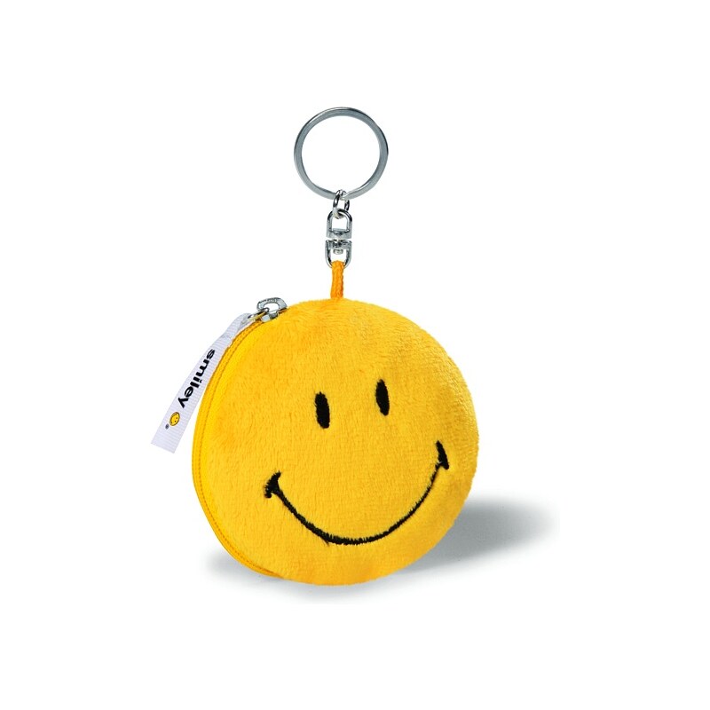NICI - Peněženka/pouzdro Smiley žlutá 2D 8cm(36724)