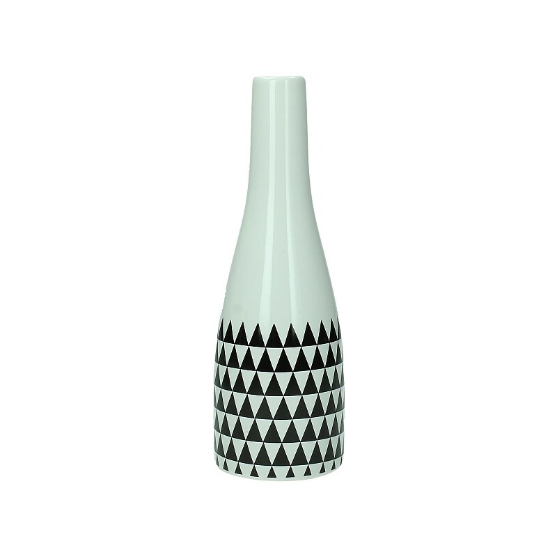 KERSTEN - Váza GEOMETRIC, keramická 7,5x7,5x23cm(LEV-6840)