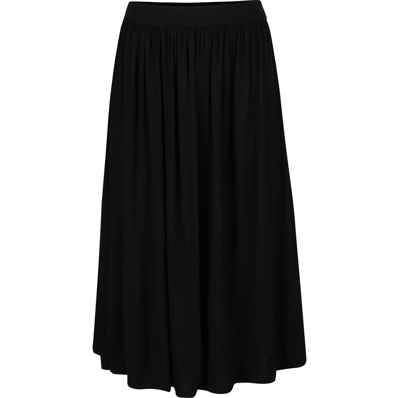 Černá sukně s gumou v pase Dorothy Perkins