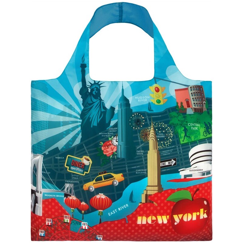 ekologická nákupní taška LOQI Urban New York