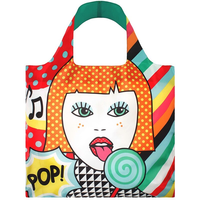 ekologická nákupní taška LOQI Pop Lollipop