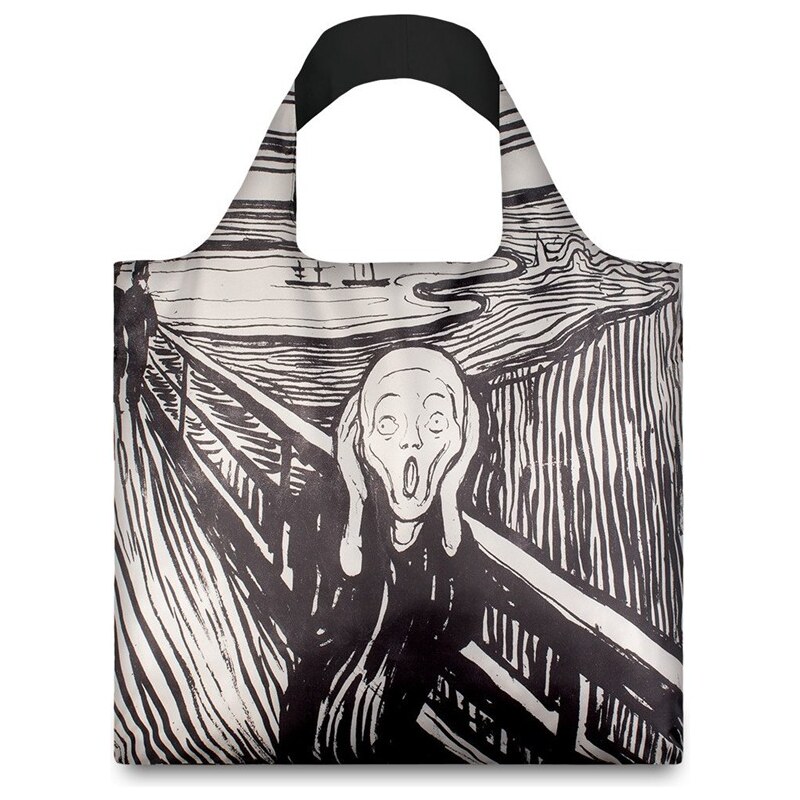 ekologická nákupní taška LOQI Museum,Munch-The Scream