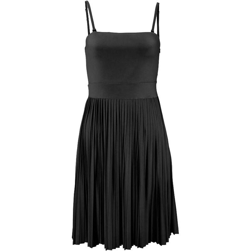 Melrose Dámské šaty skládané černé