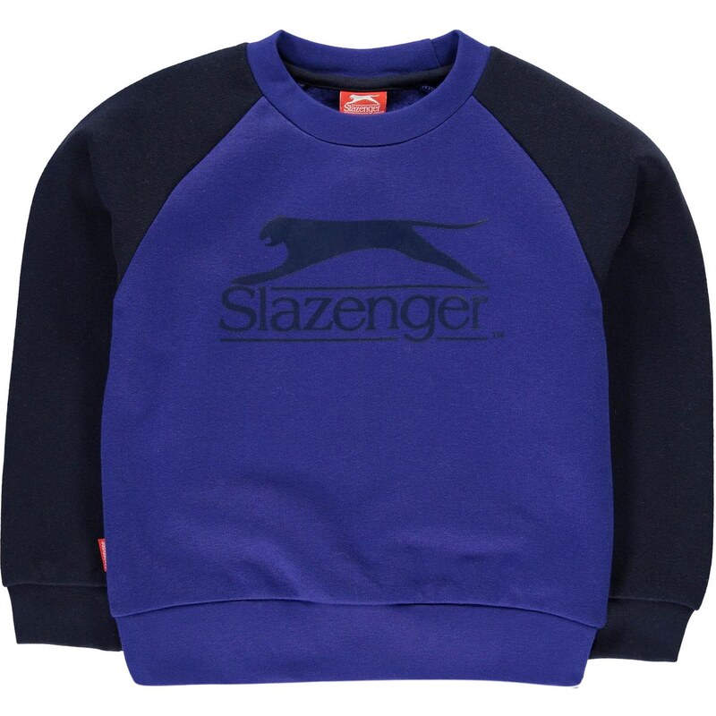 Mikina Slazenger Raglan Crew dět. námořnická modrá