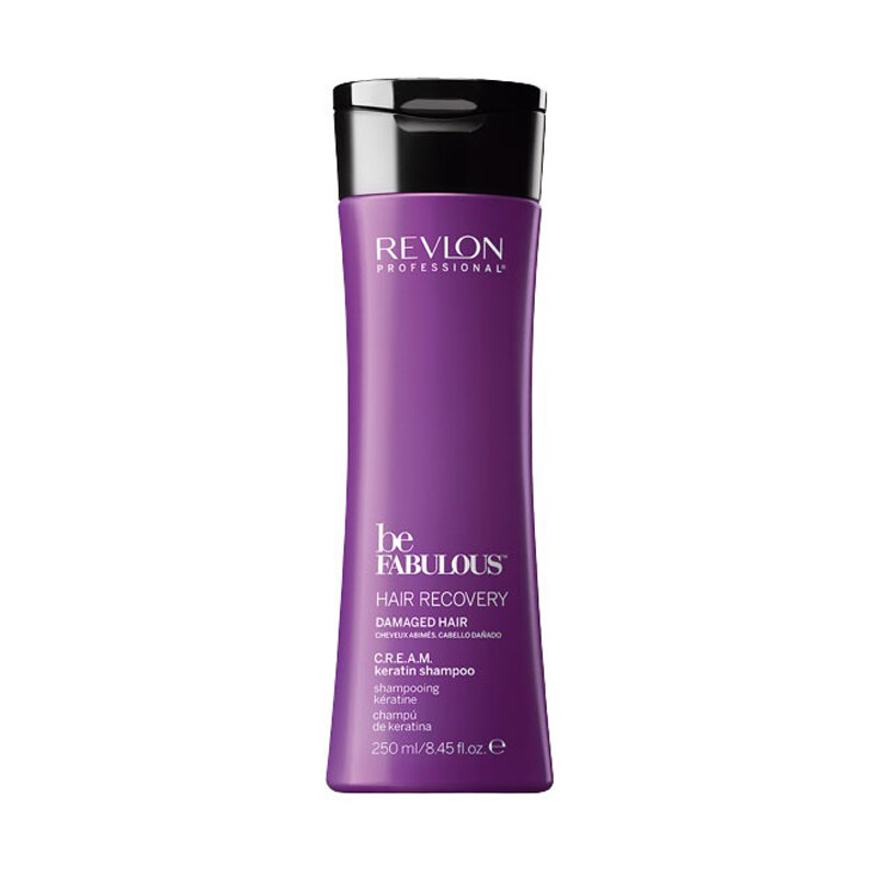 Revlon Professional BE FABULOUS Keratin Shampoo For Damaged Hair - šampon s keratinem pro poškozené vlasy 250ml