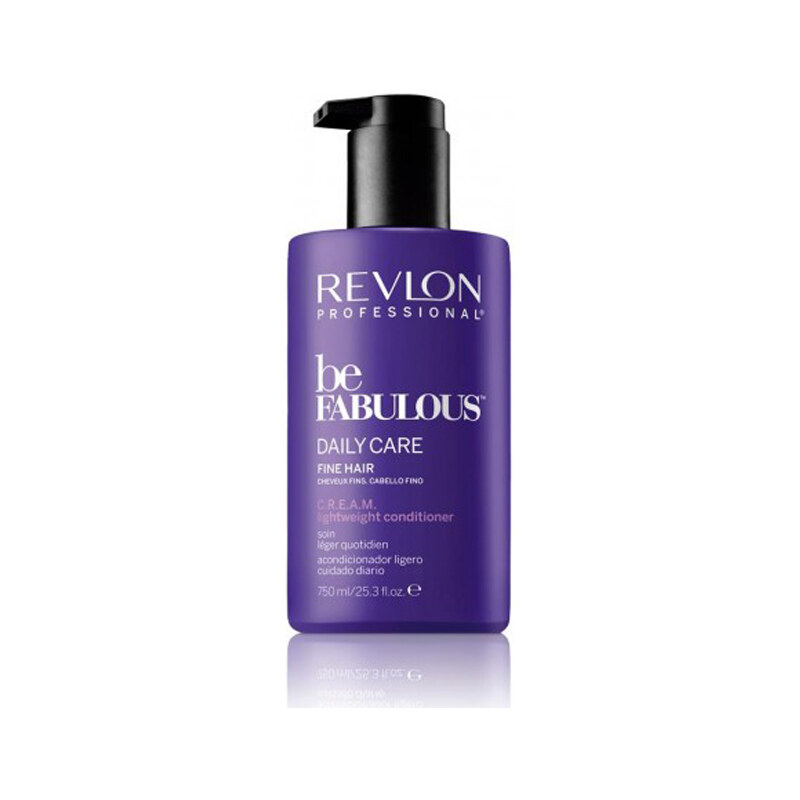 Revlon Professional BE FABULOUS Lightweight Conditioner - kondicionér pro denní péči o jemné vlasy 750ml